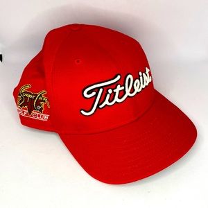Red Titleist cap new
